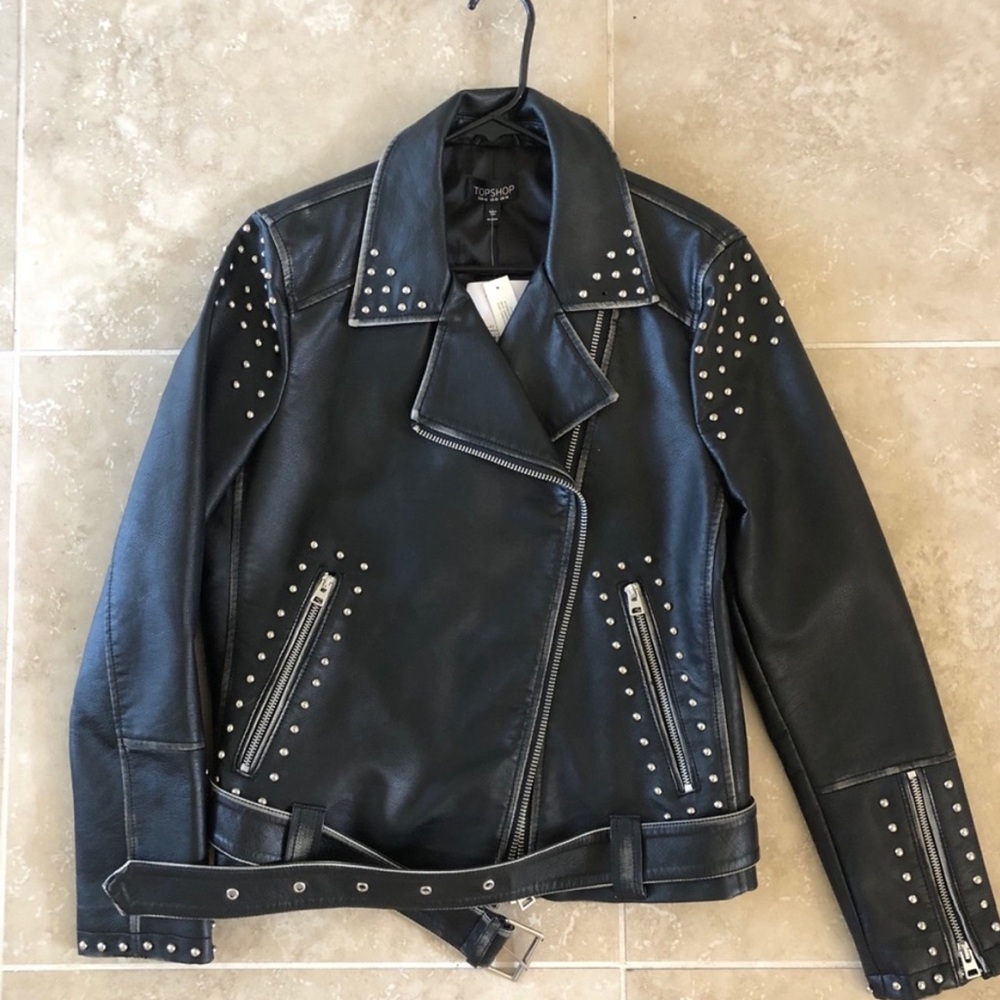 Topshop Leather Jacket